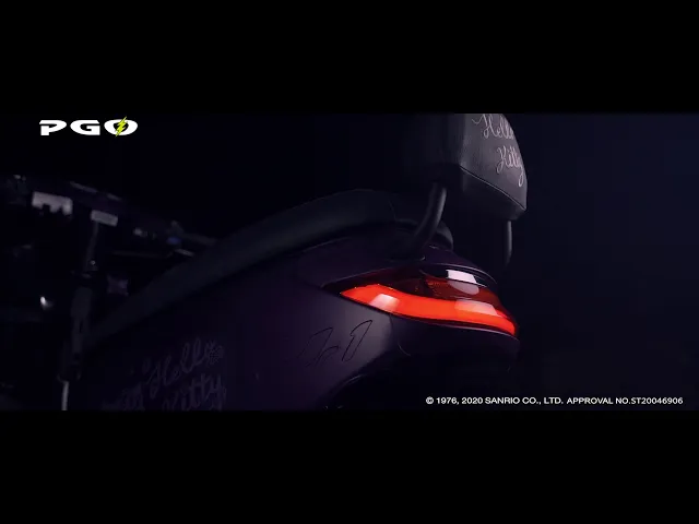 最可愛的 pgo 電動車 ur1 x hello kitty 官方宣傳影片